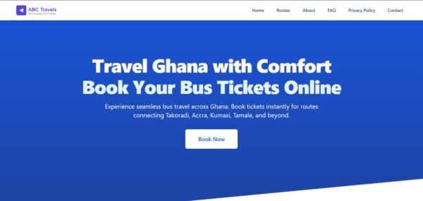 Online Bus Ticketing Web App